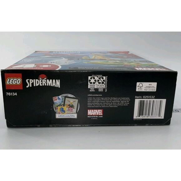 Lego Marvel Spiderman 76134 Spider-Man Doc Ock Diamond Heist Brand NEW SEALED - Picture 5 of 5